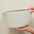 Angus & Celeste Glazed Earth Hanging Planter - Ash Grey